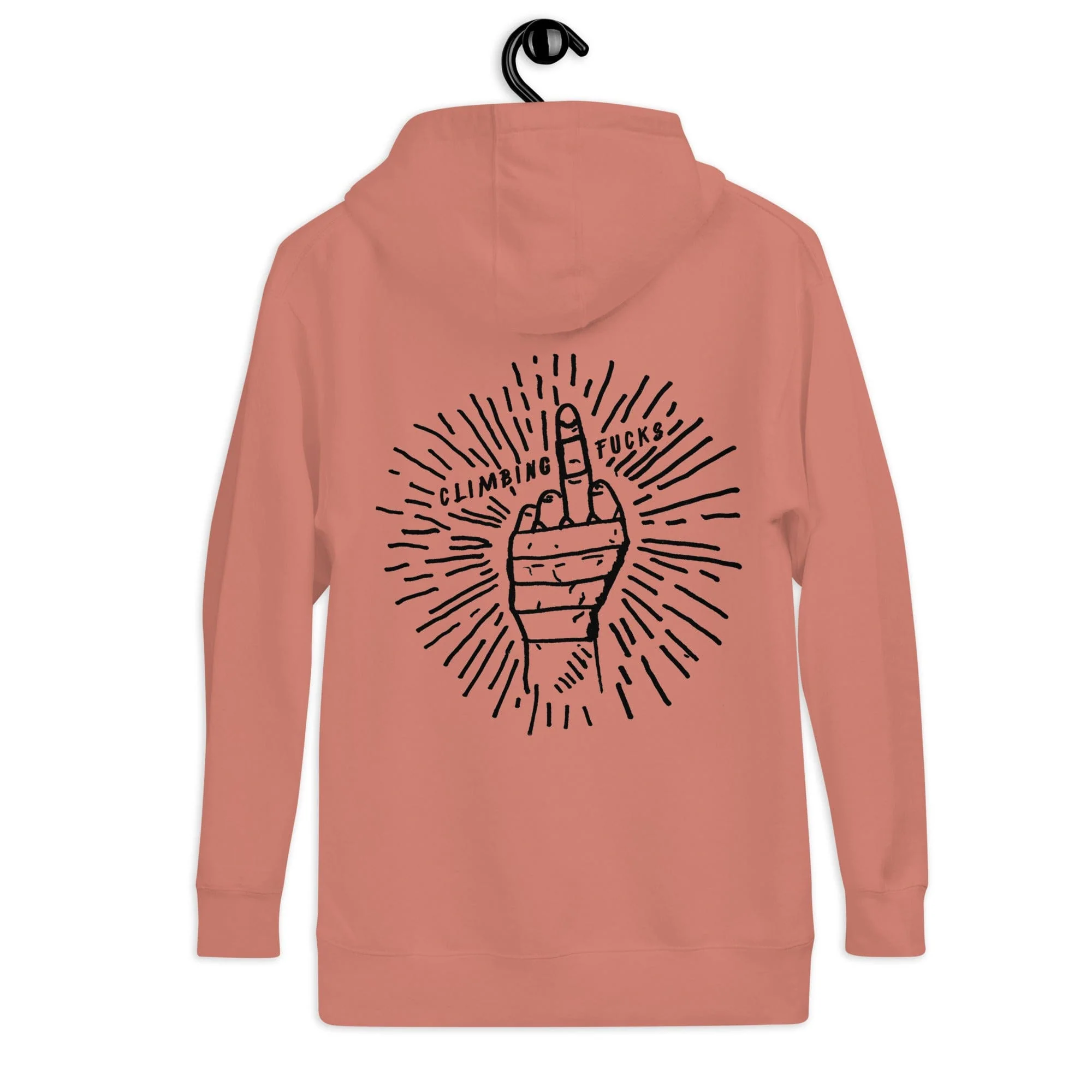 Climbing Fucks Hoodie - Image 3