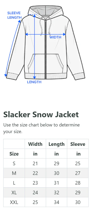 Slacker Snow Jacket: Boarding Fucks - Image 6
